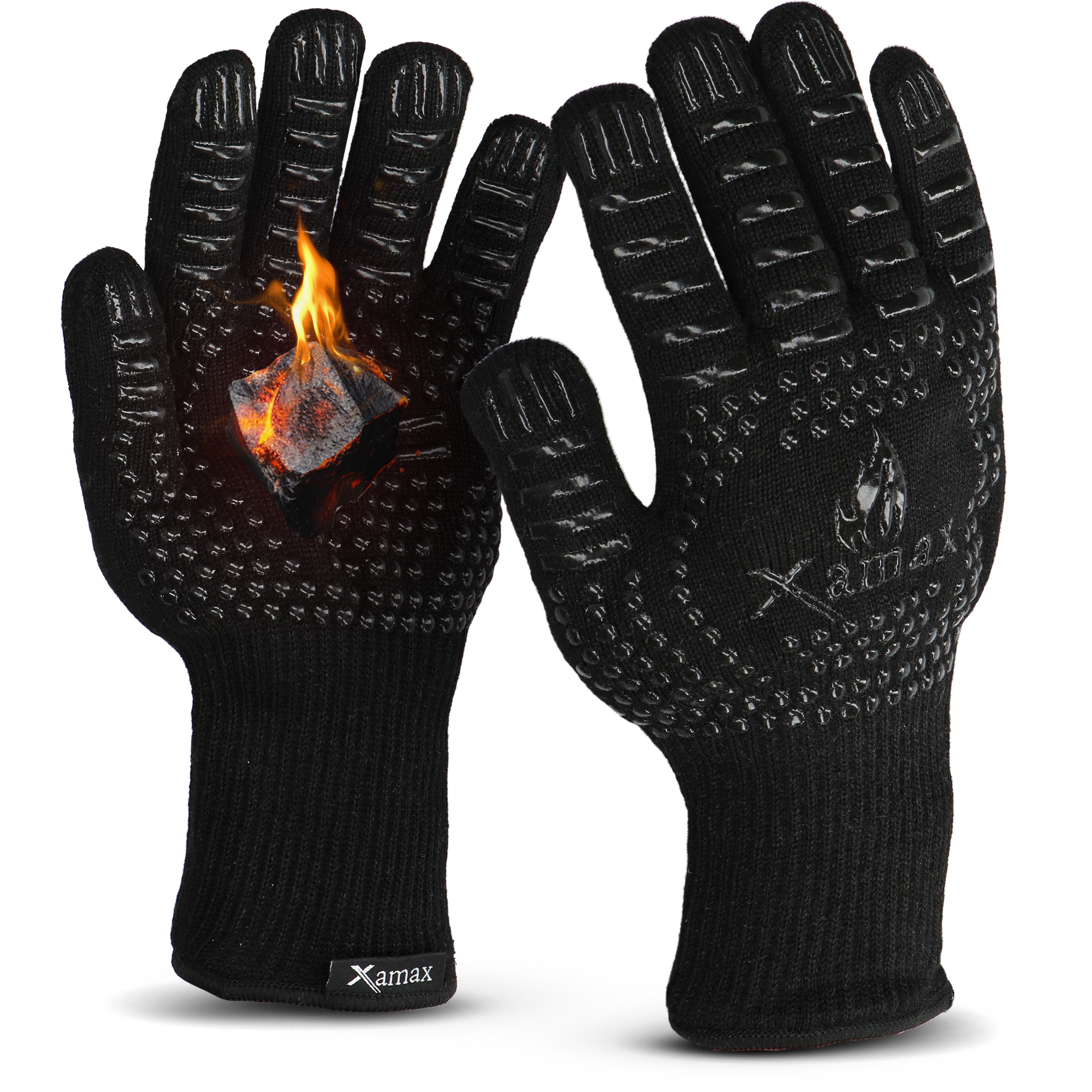 Xamax BBQ handschoenen Zwart