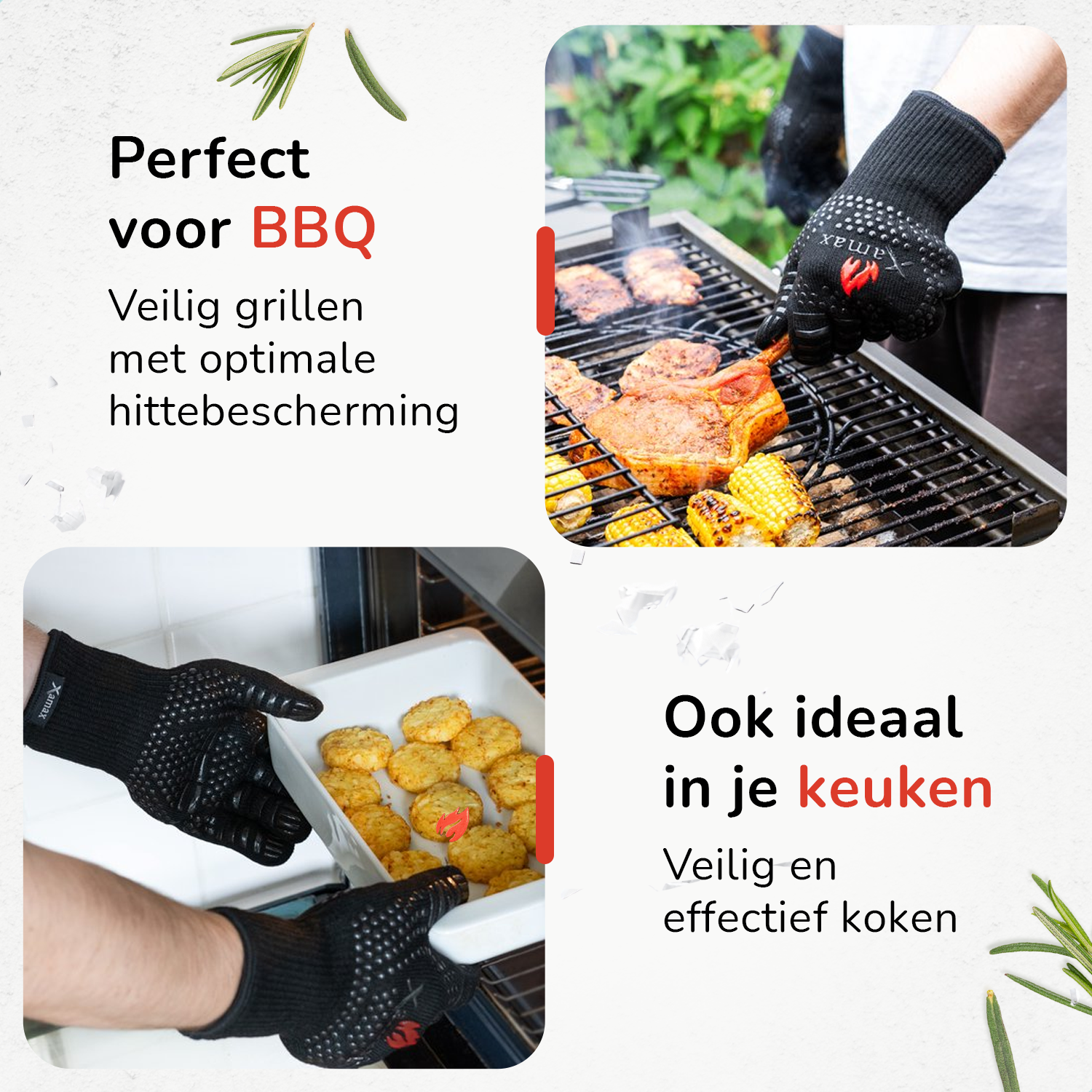 Xamax BBQ handschoenen
