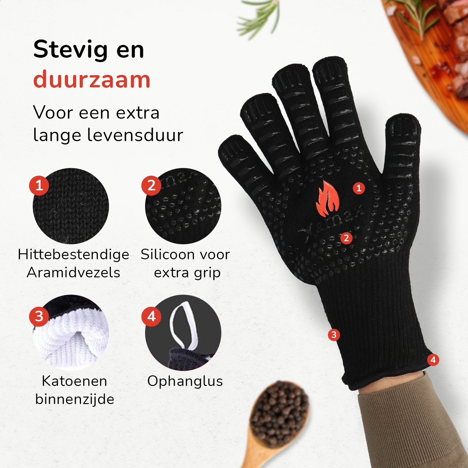 Xamax BBQ handschoenen
