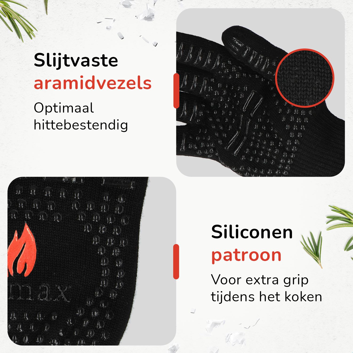 Xamax BBQ handschoenen