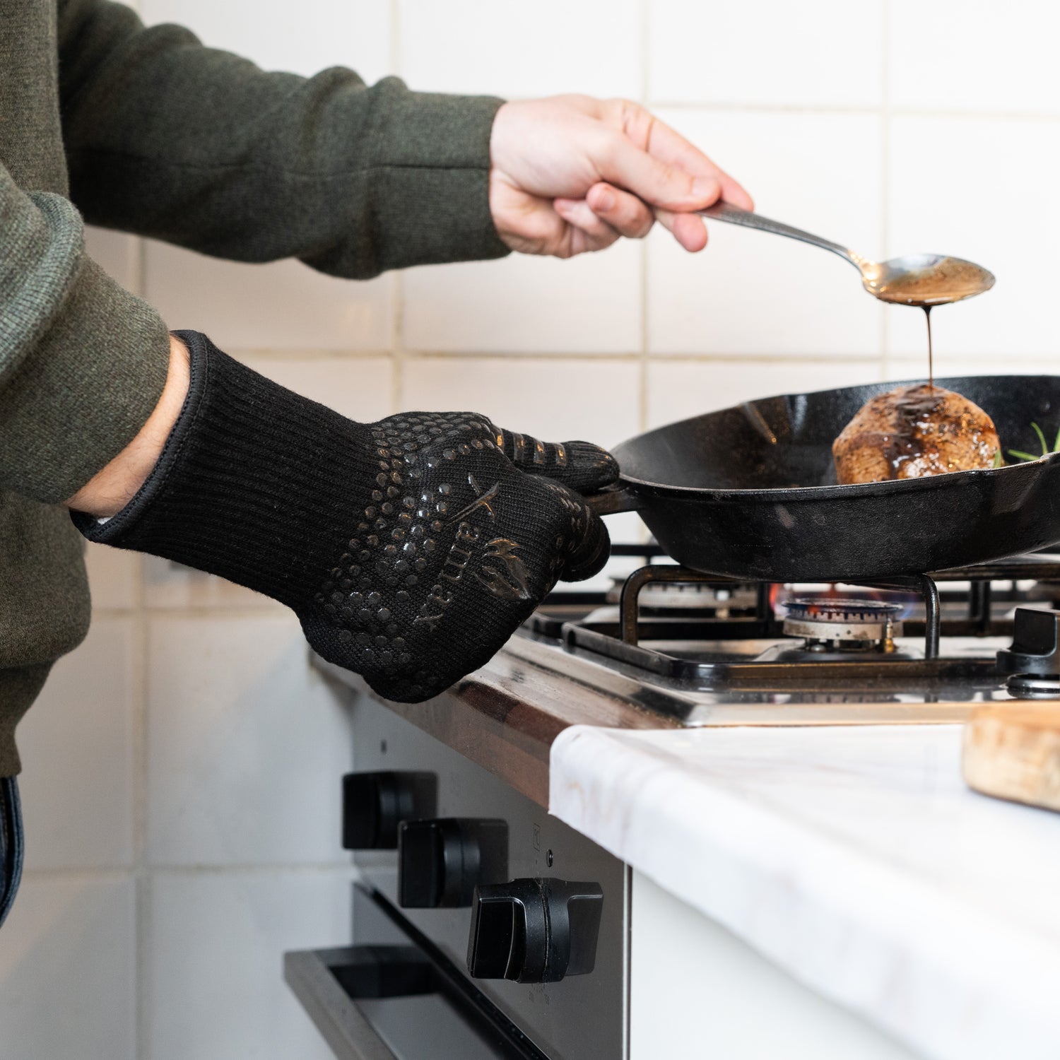 Xamax BBQ handschoenen Zwart