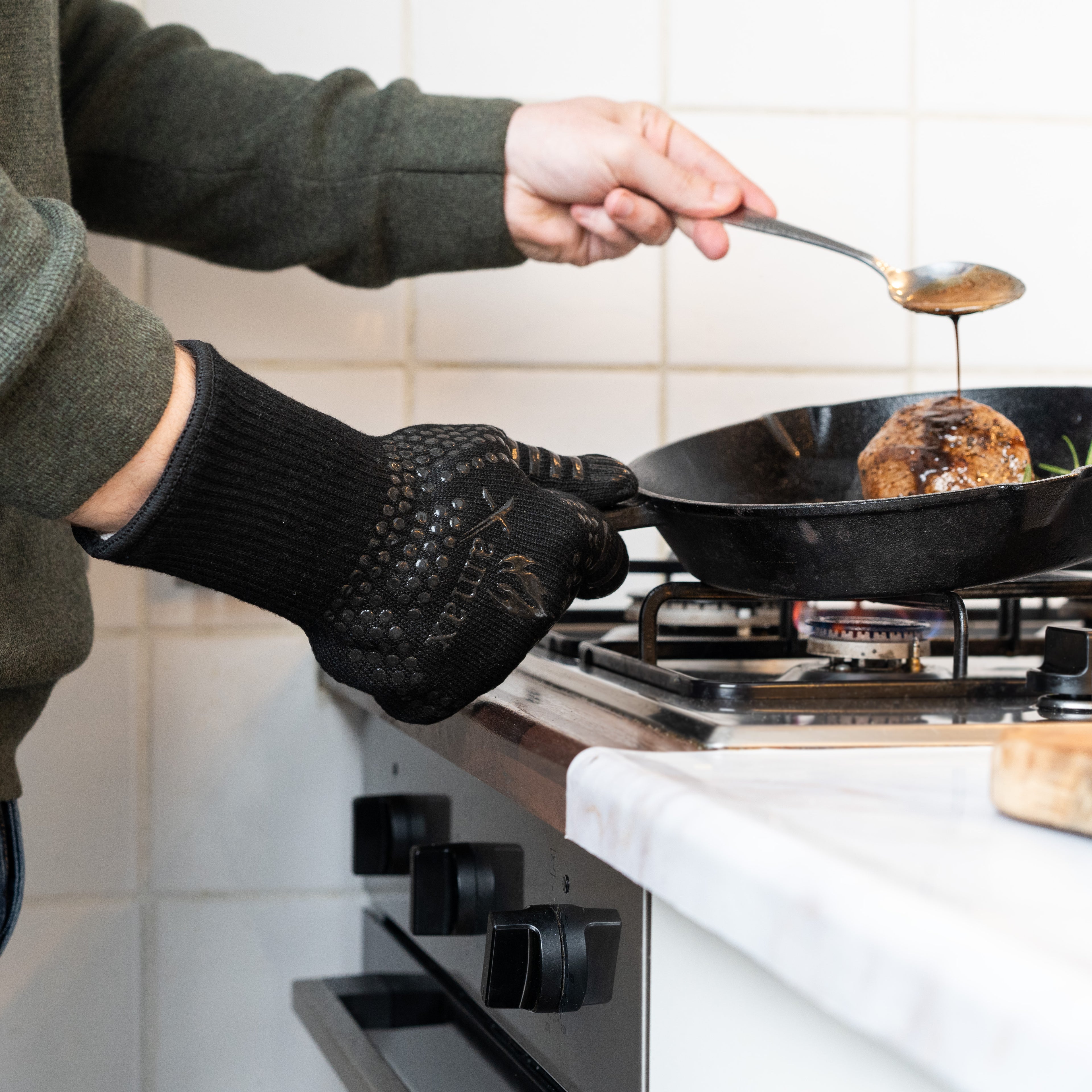 Xamax BBQ handschoenen Zwart