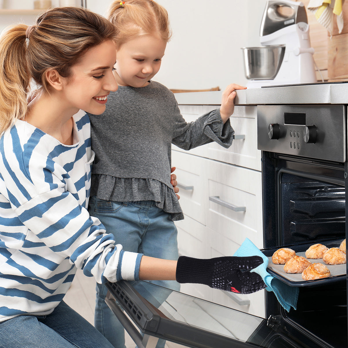 Xamax BBQ-handschoenen - Ovenwanten 